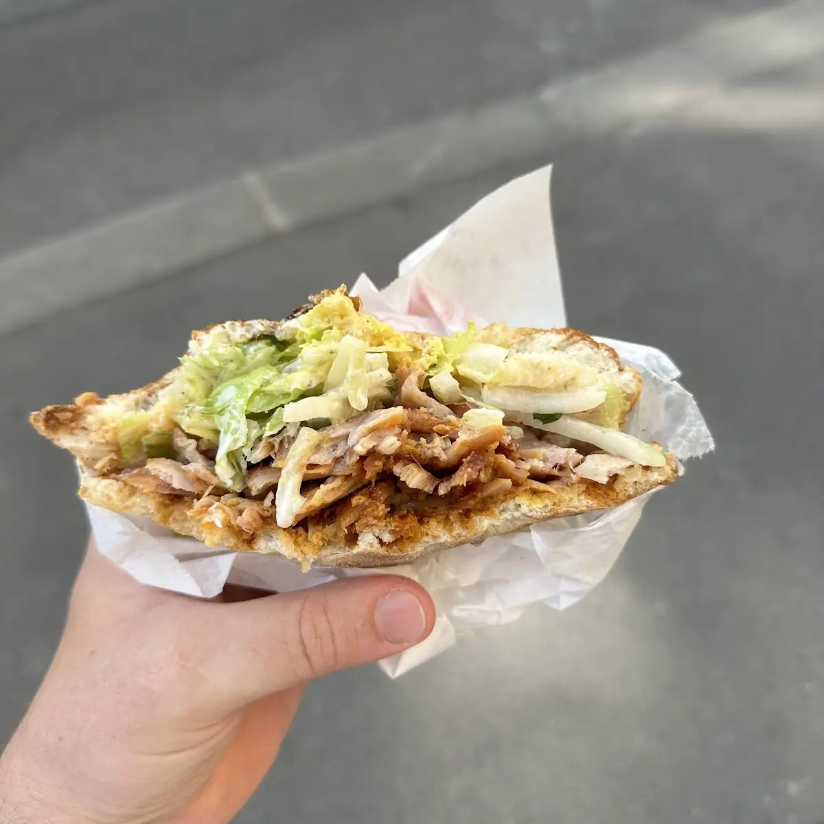 Döner Sandwich Von Kalb