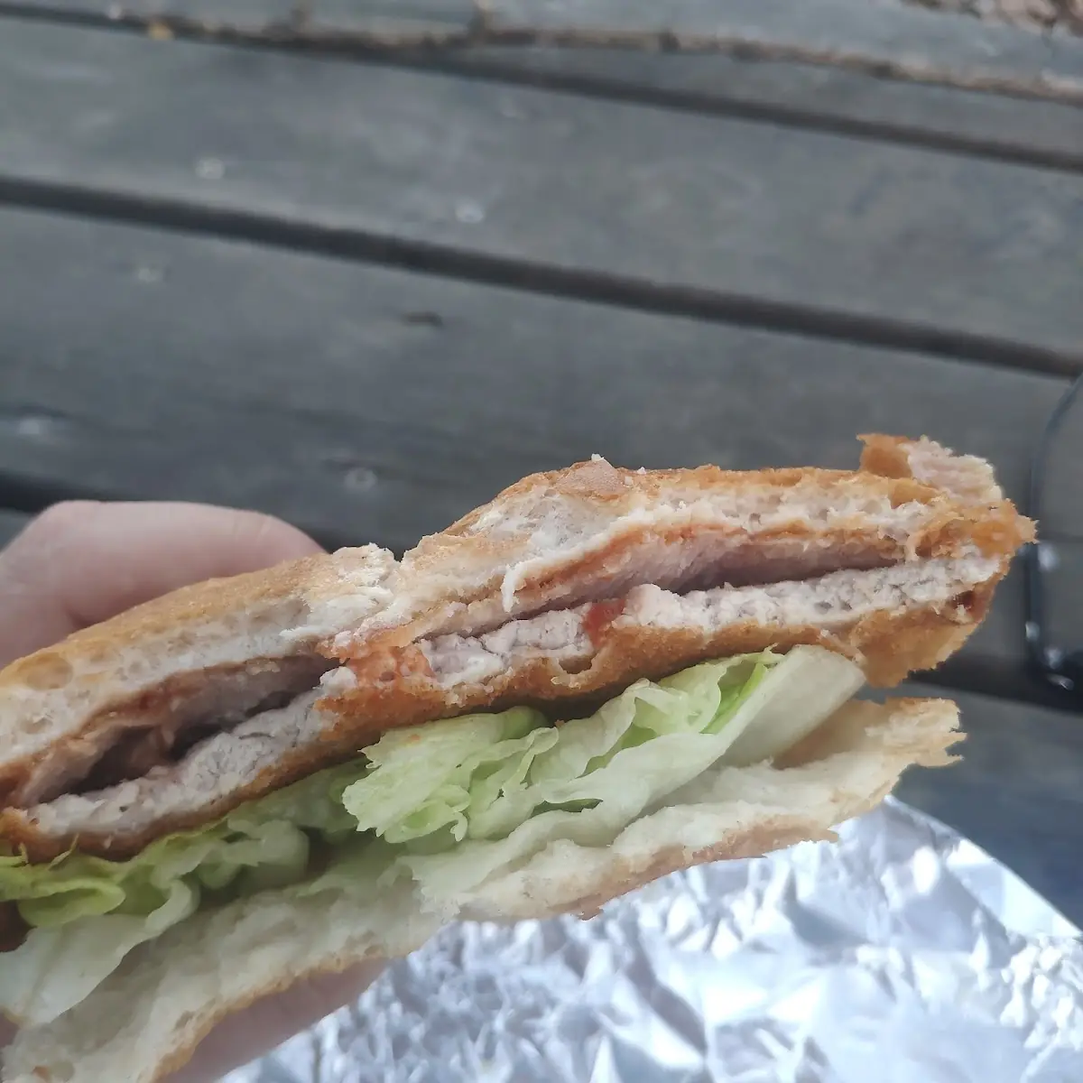Schnitzelsemmel