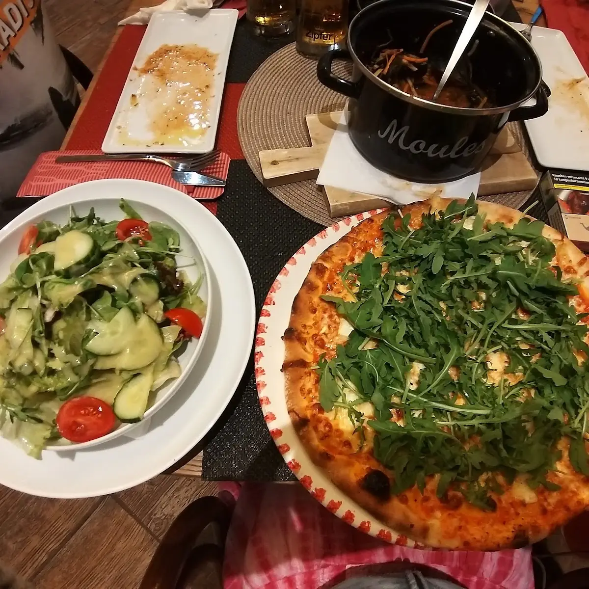 Pizza Spinaci Aber Statt Spinat Mit Rucola