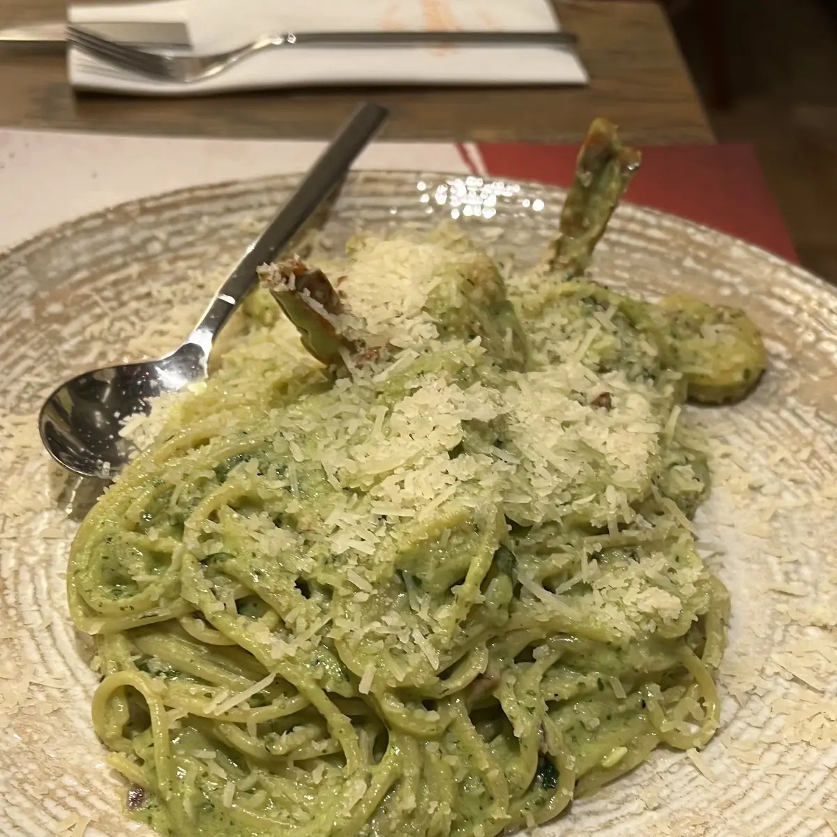 Spagetti Mit Avocado