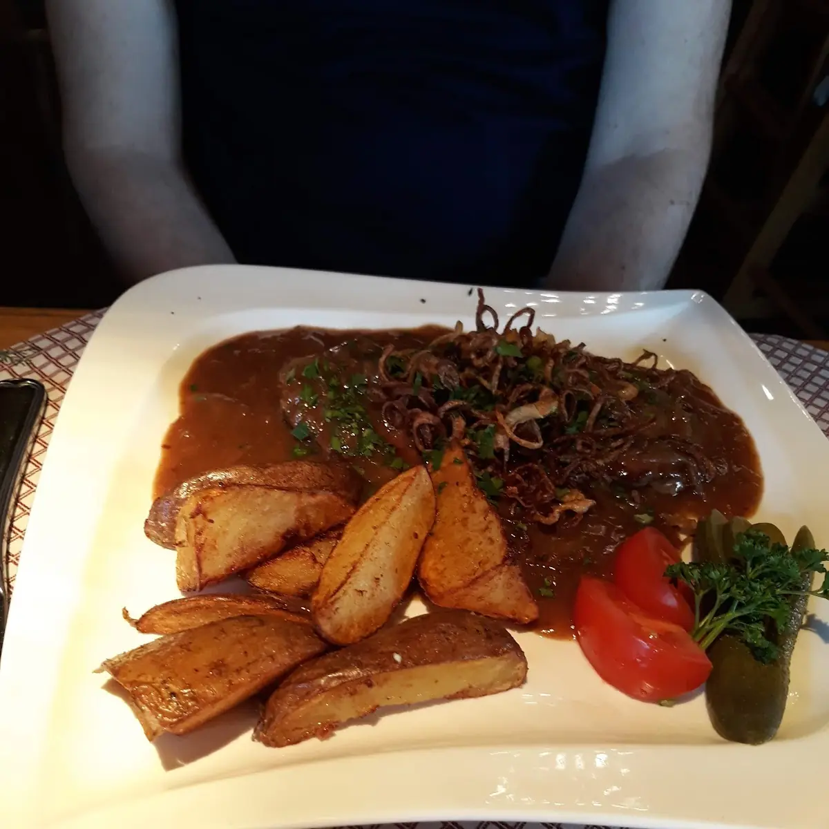Zwiebelrostbraten