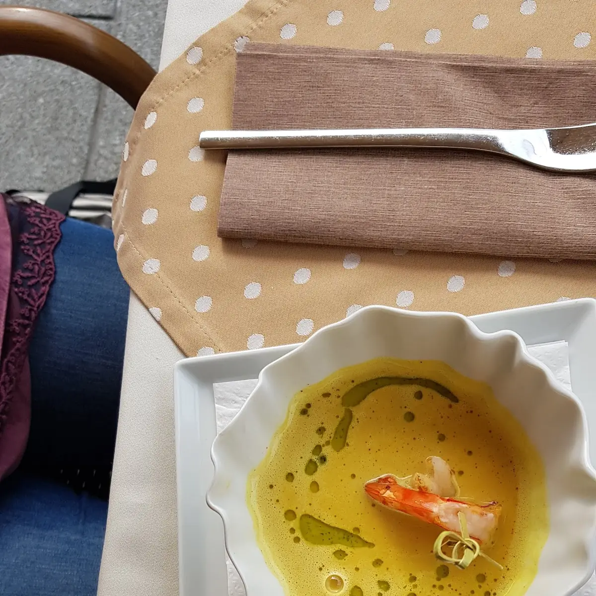 Fischsuppe Mit Garnele