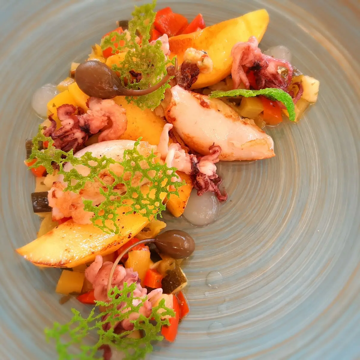 Gefüllte Calamari