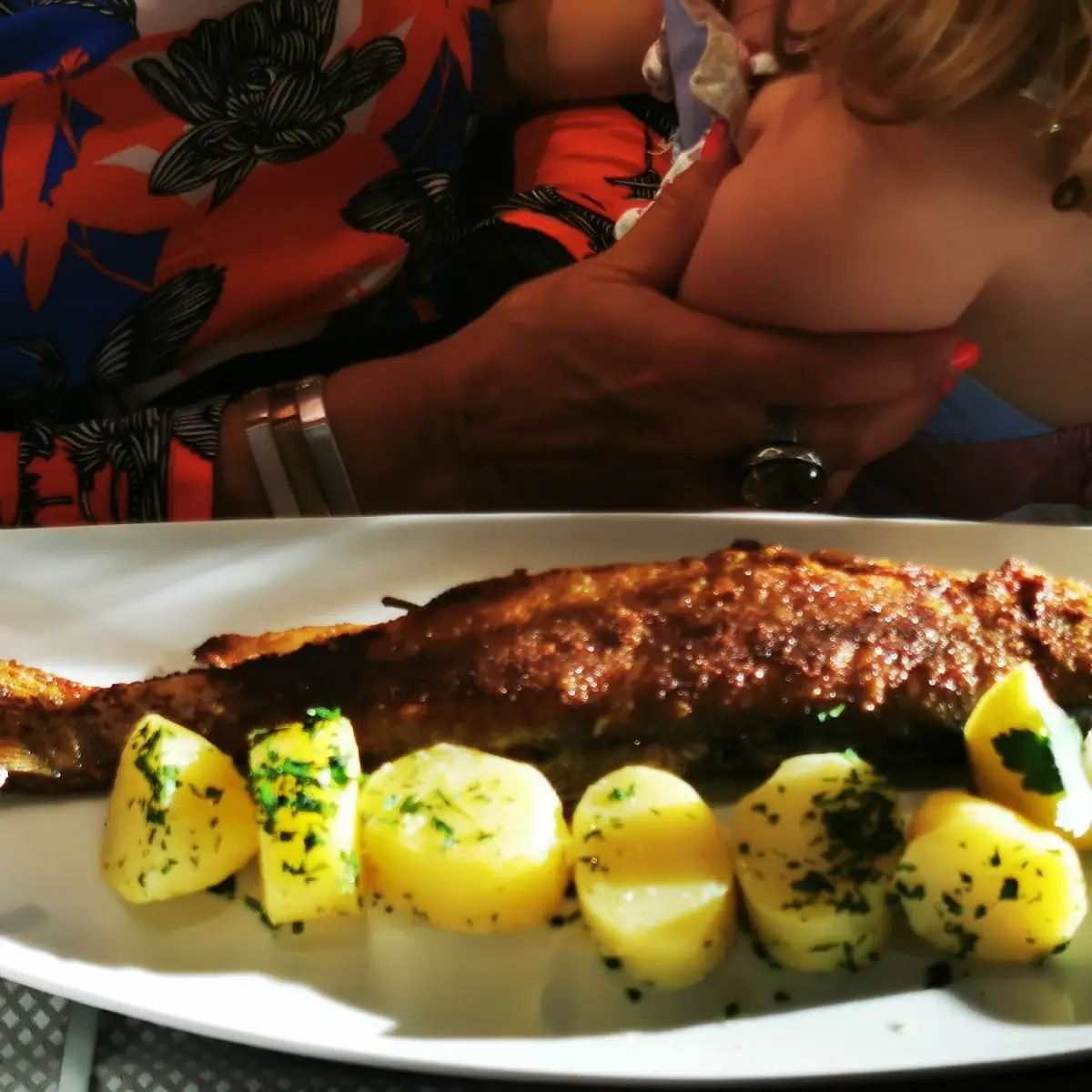 Saibling Gebraten Mit Petersilien Kartoffeln