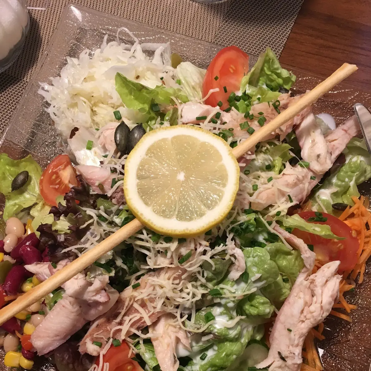Chefsalat Nach Art Des Hauses