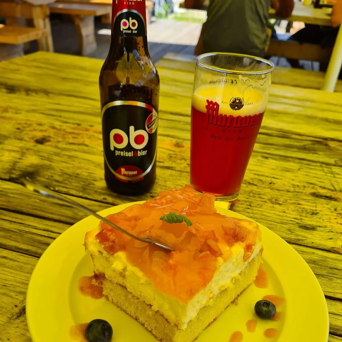 Marillen Topfenschnitte