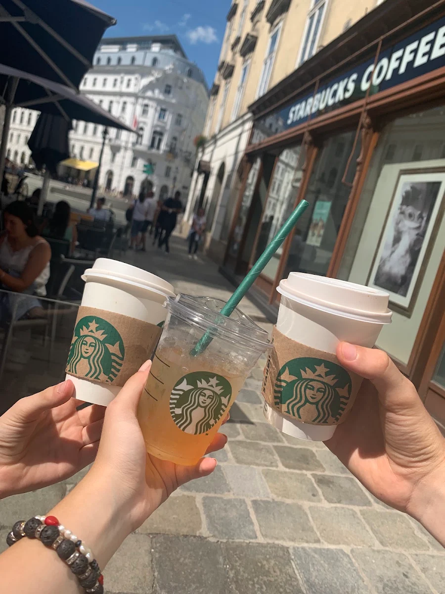 Iced Tea and Cappuccino