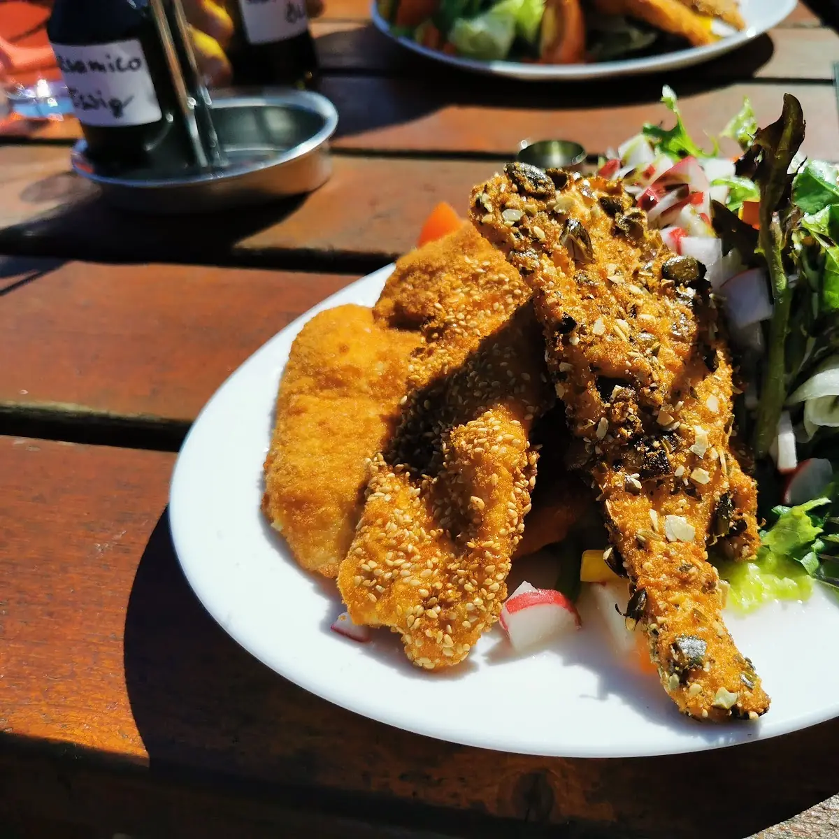 Backhendlsalat