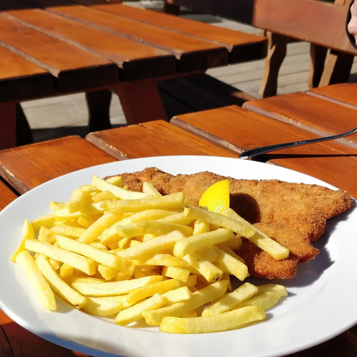 Wiener Snitzel Und Pommes
