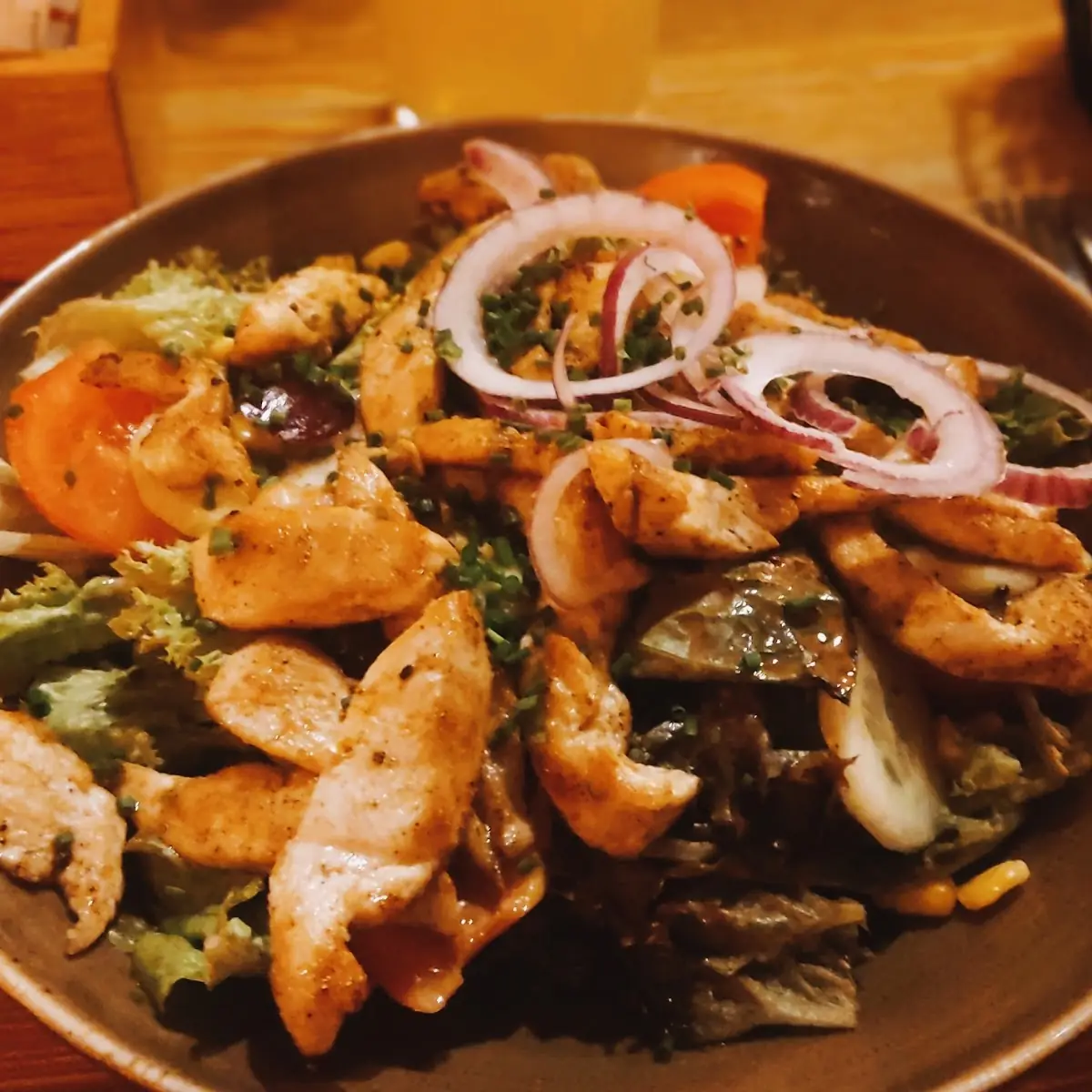 Crazy Chicken Salat