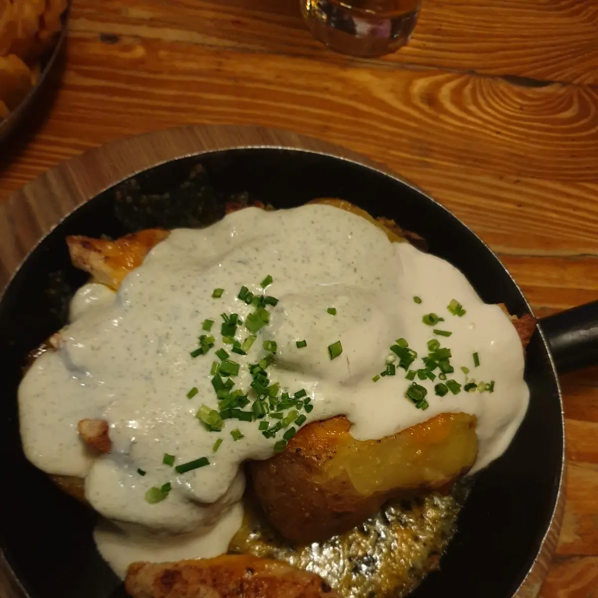 Ofenkartoffel Mit Käse Überbacken