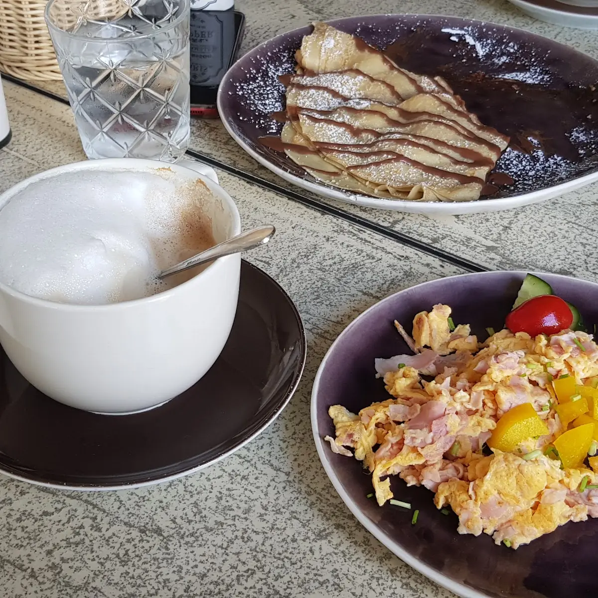 Scrambled Eggs with Bacon