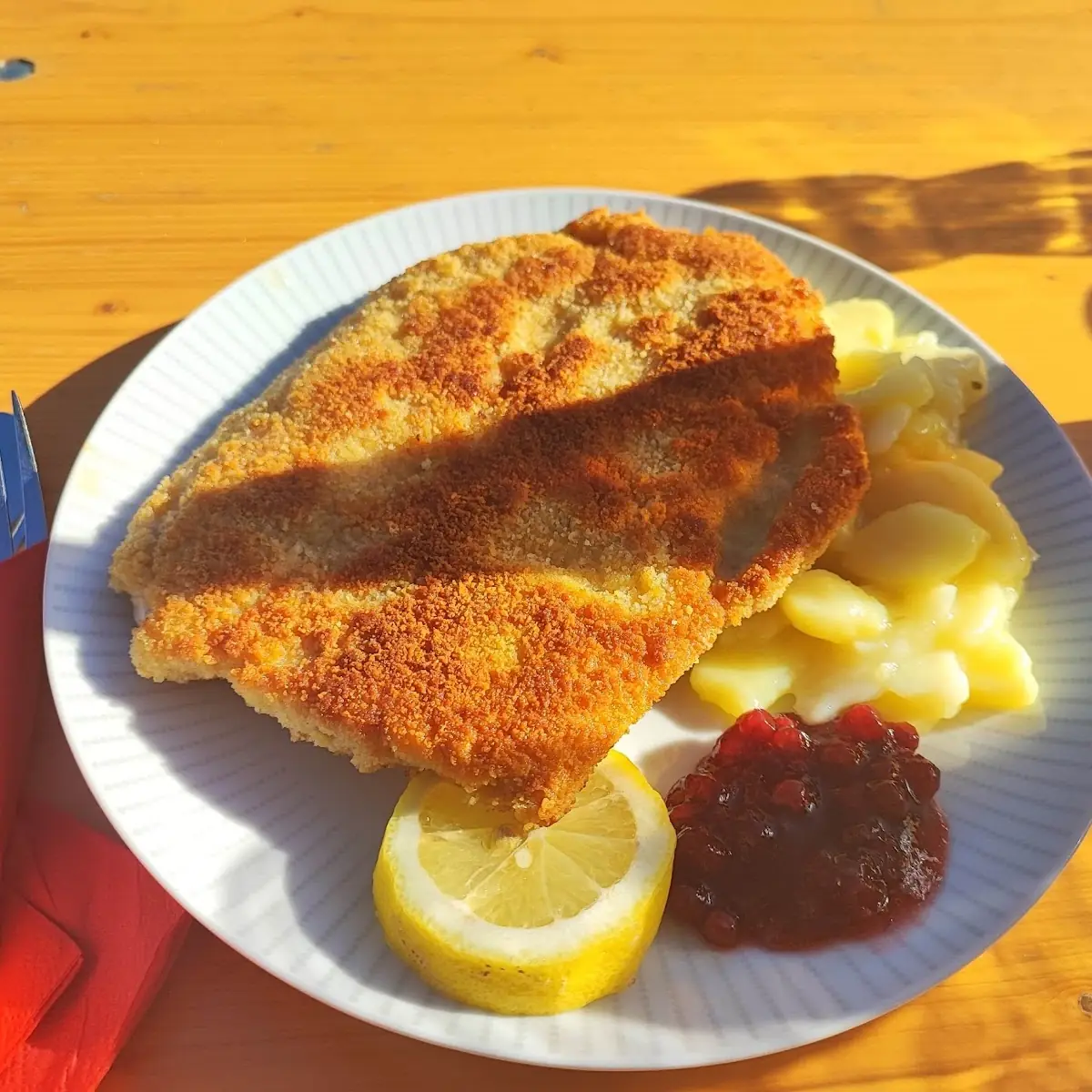 Schnitzel Mit Erdäpfelsalat
