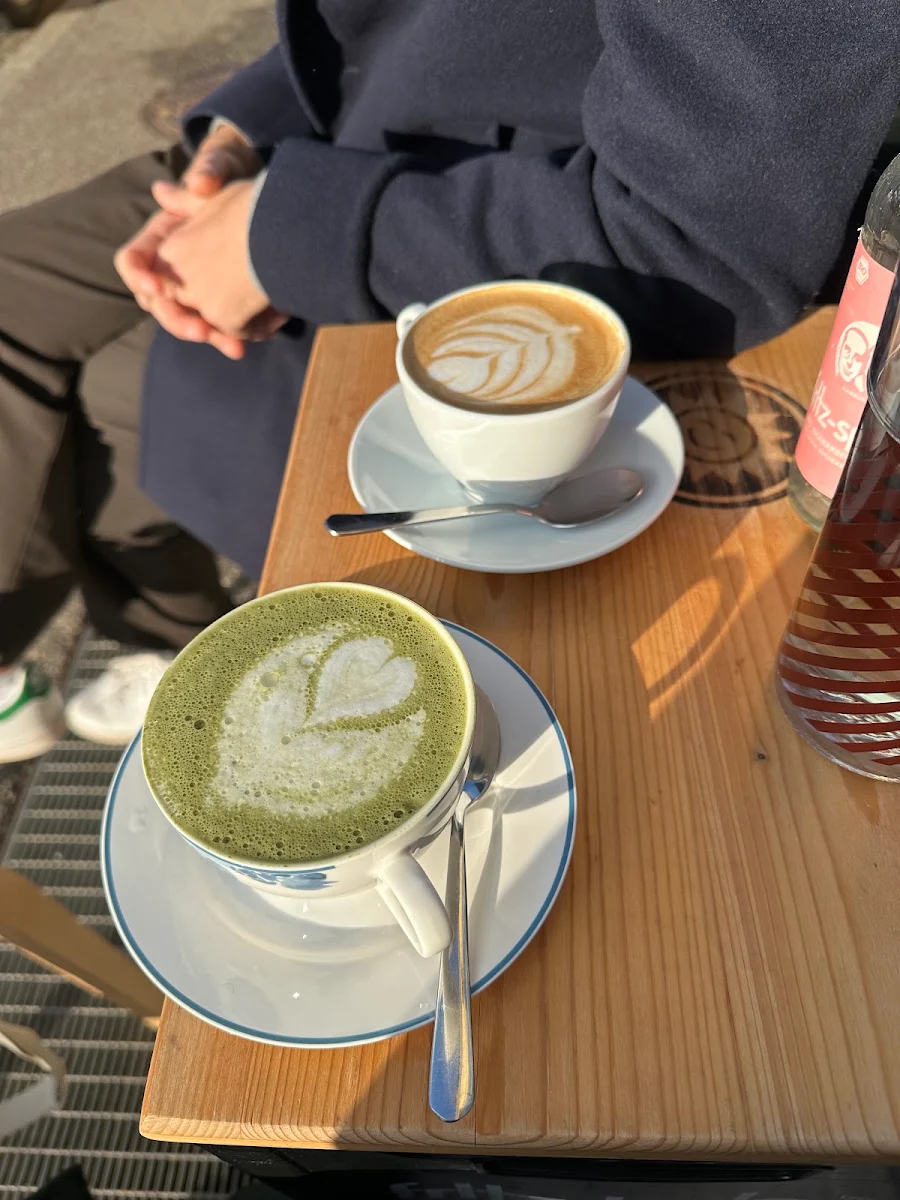 Matcha Latte Mit Hafermilch