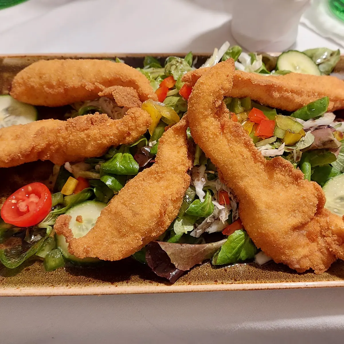 Backhendlsalat