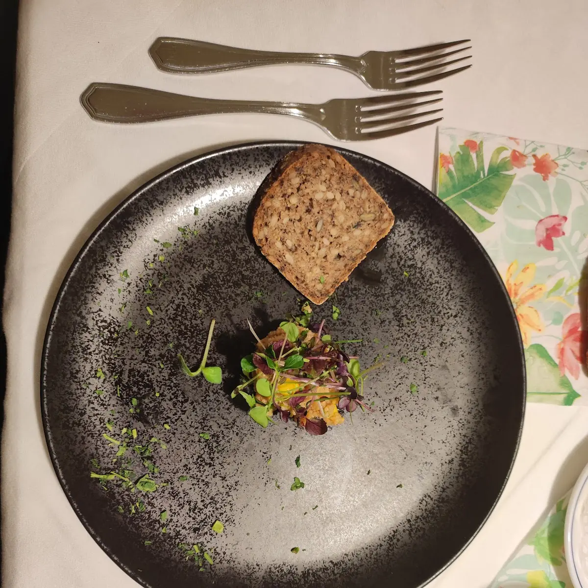 Gruß Aus Der Küche Kaltes Couscous Mit Selbstgemachten Vollkornbrot