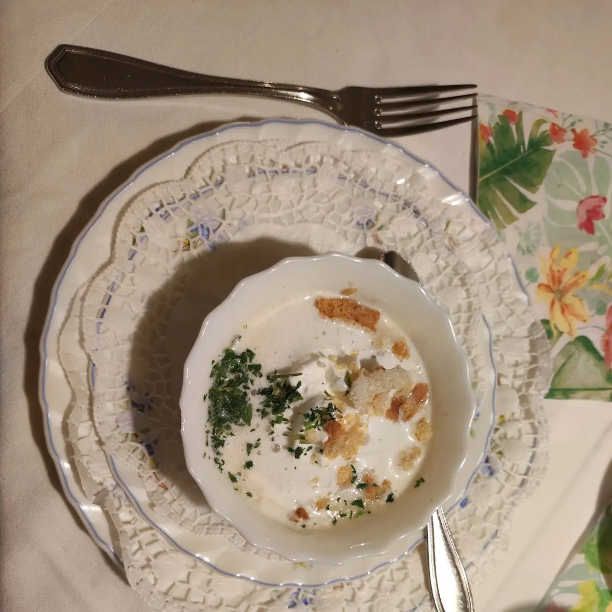 Knoblauchcreme Suppe