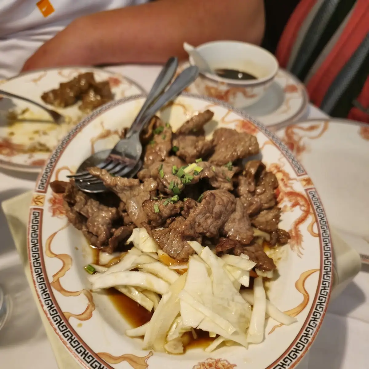 Frittiertes Rindfleisch