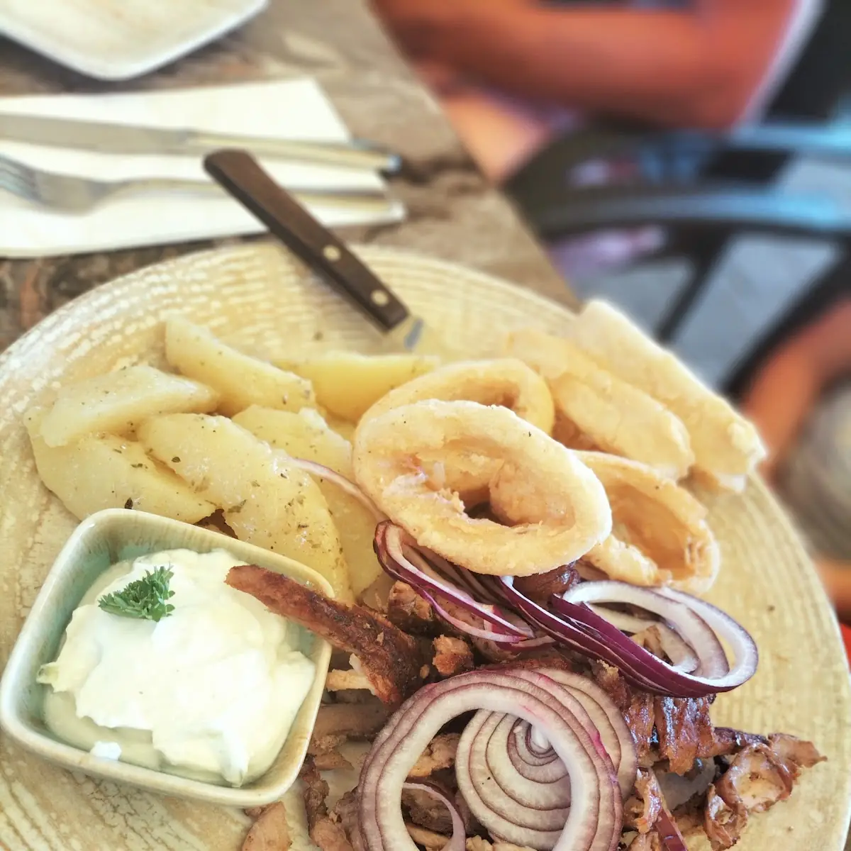Calamaris Mit Gyros