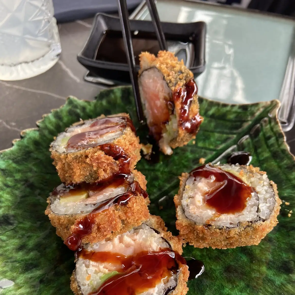Frittiertes Sushi