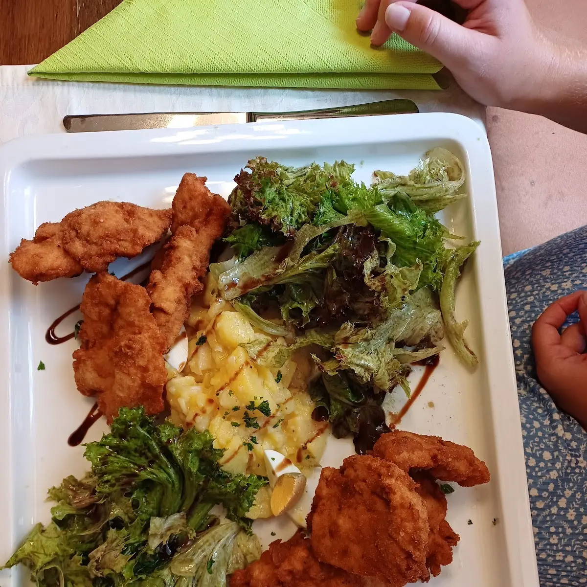 Backhendlsalat