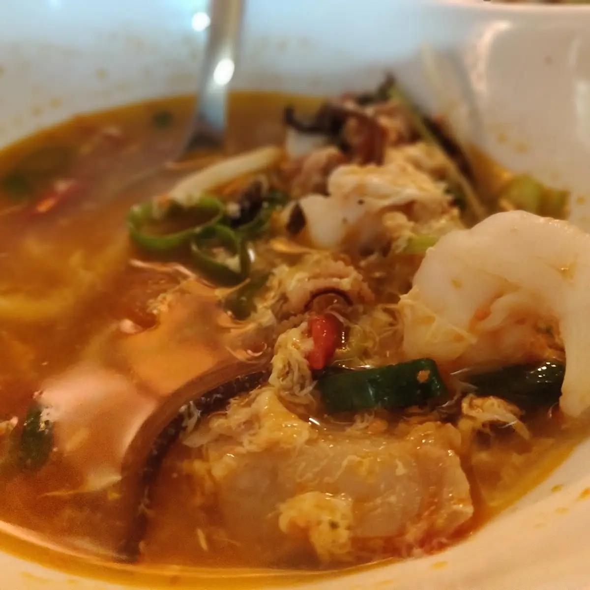 Meeresfrüchte Suppe