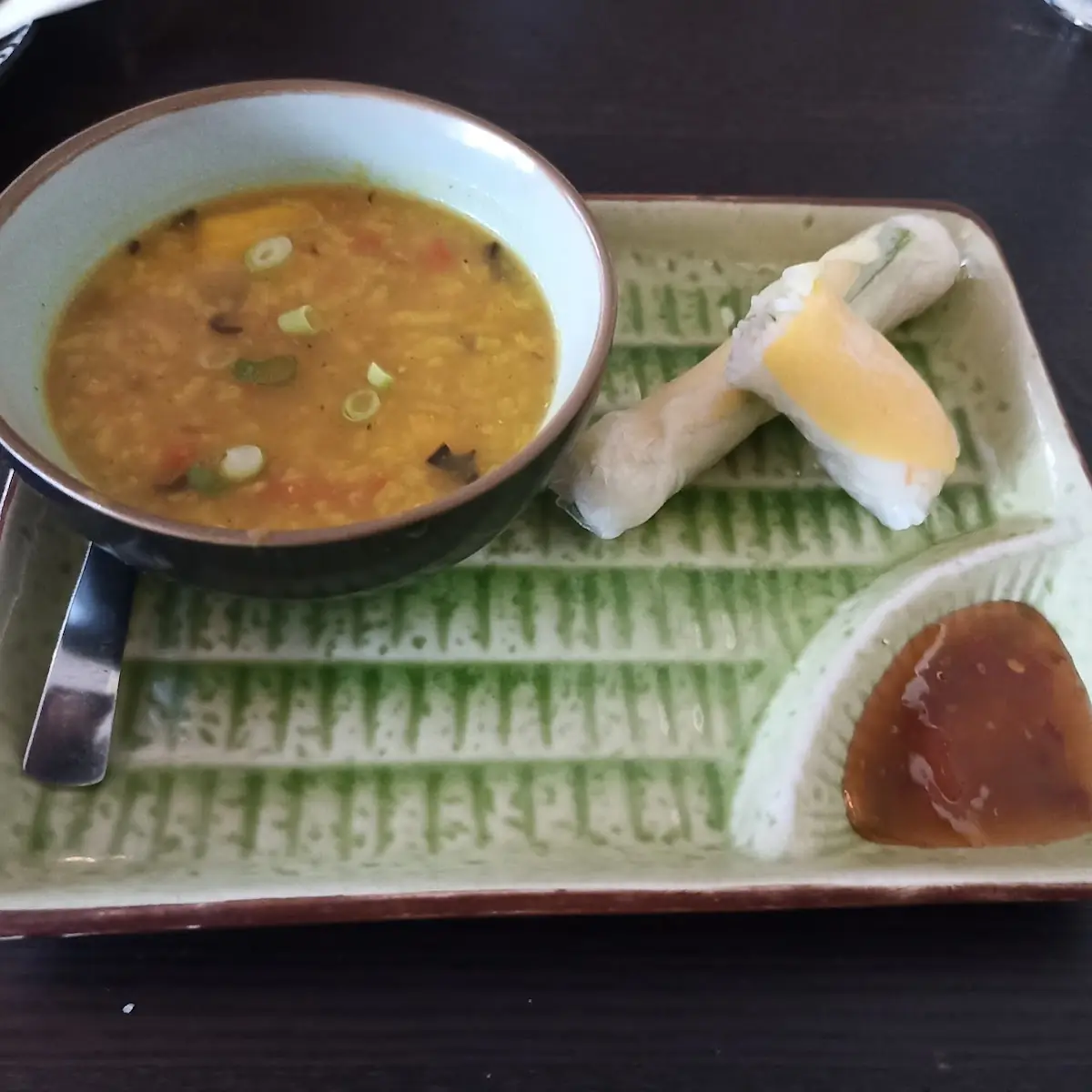 Suppe & Sommerrolle Menü