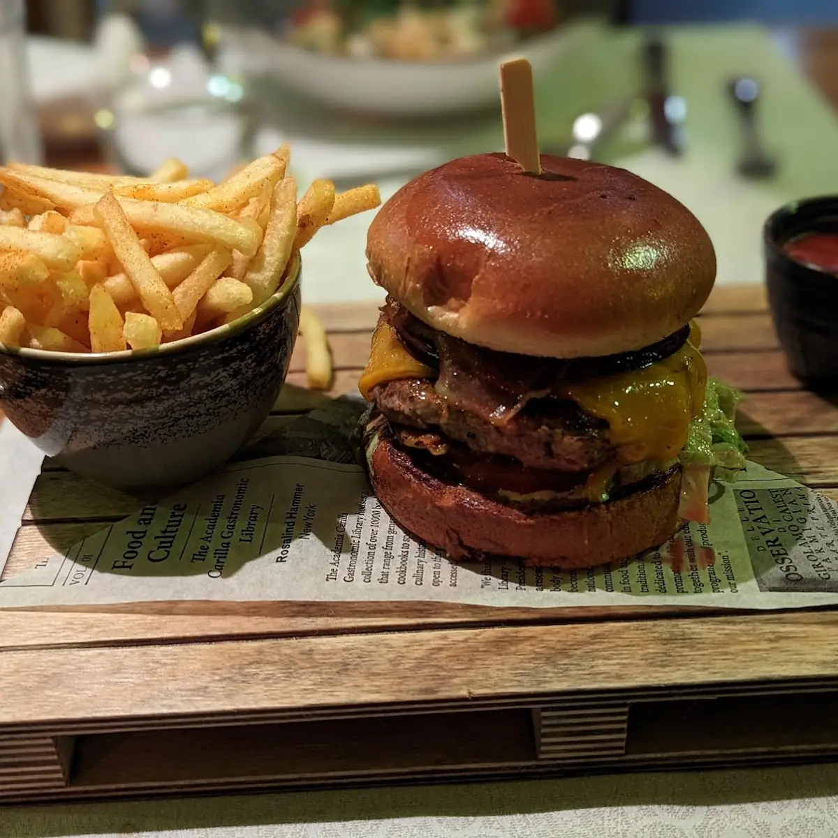 Unser Bbq-burger