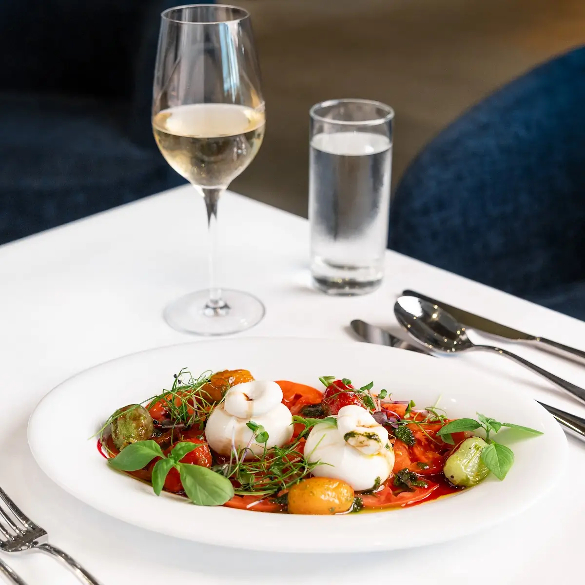 Burrata Mit Tomaten