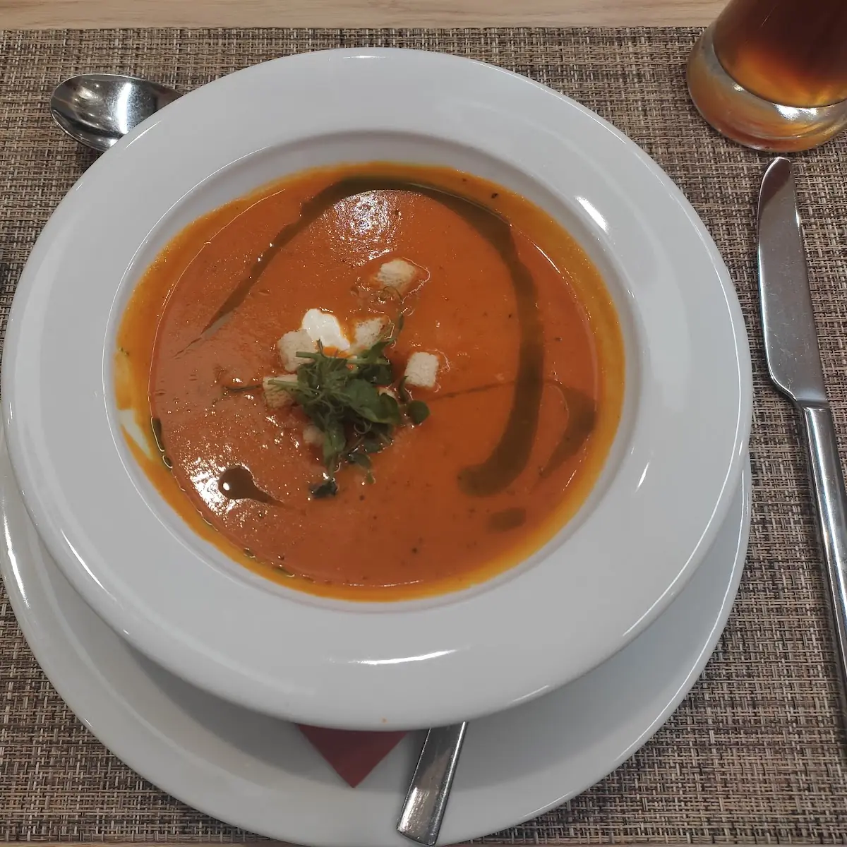 Tomatencremesuppe