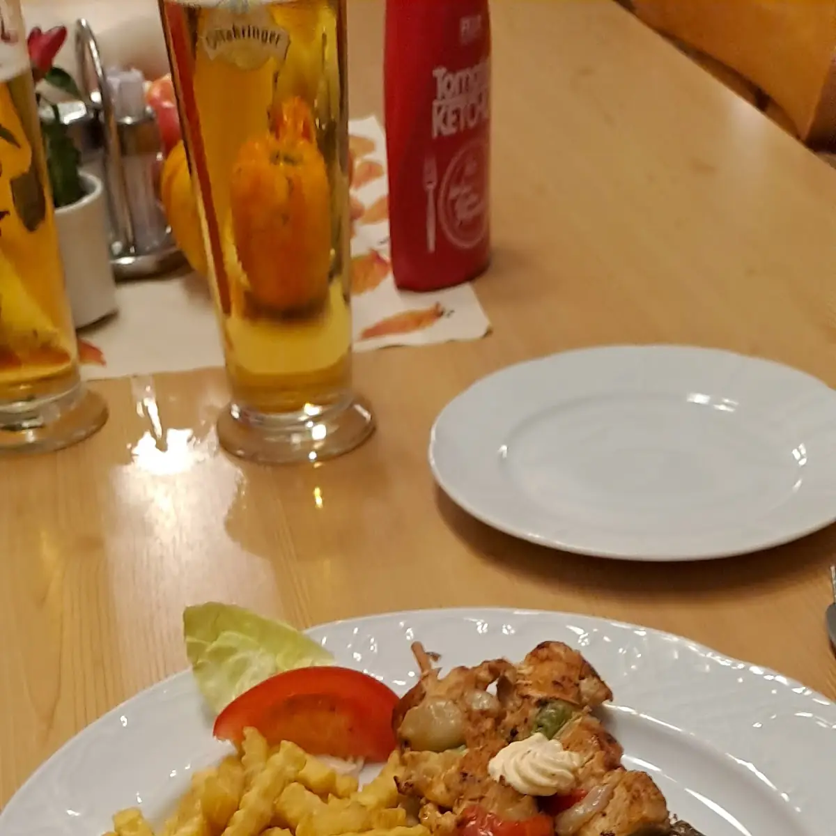Putenspieß Vom Grill