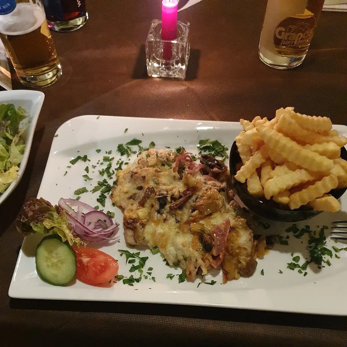 Bauernschnitzel Von Der Pute