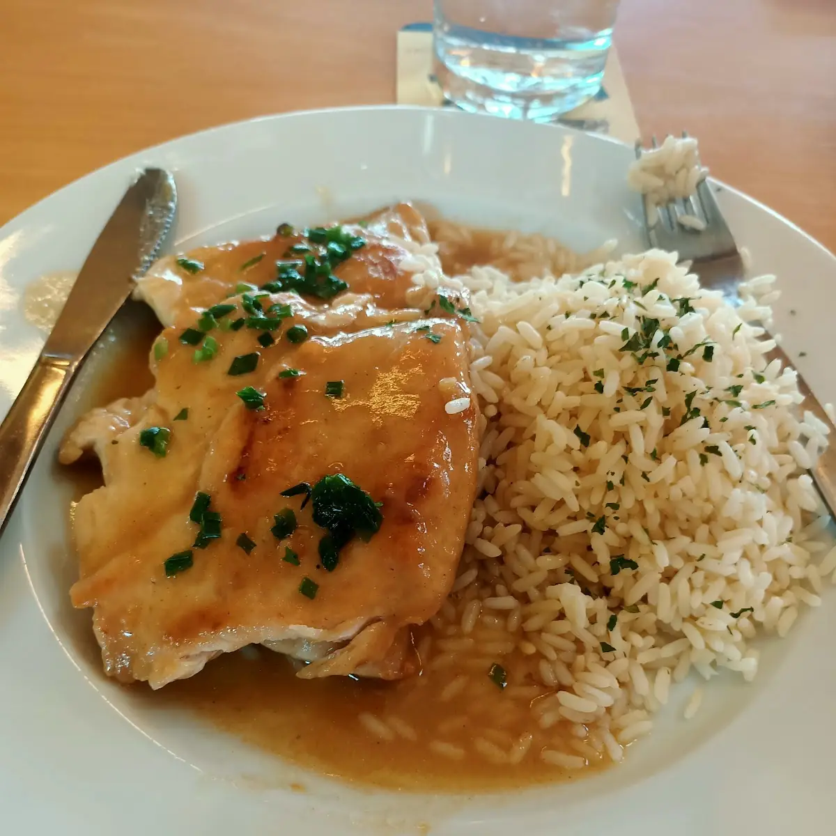 Natur Putenfilet Mit Reis