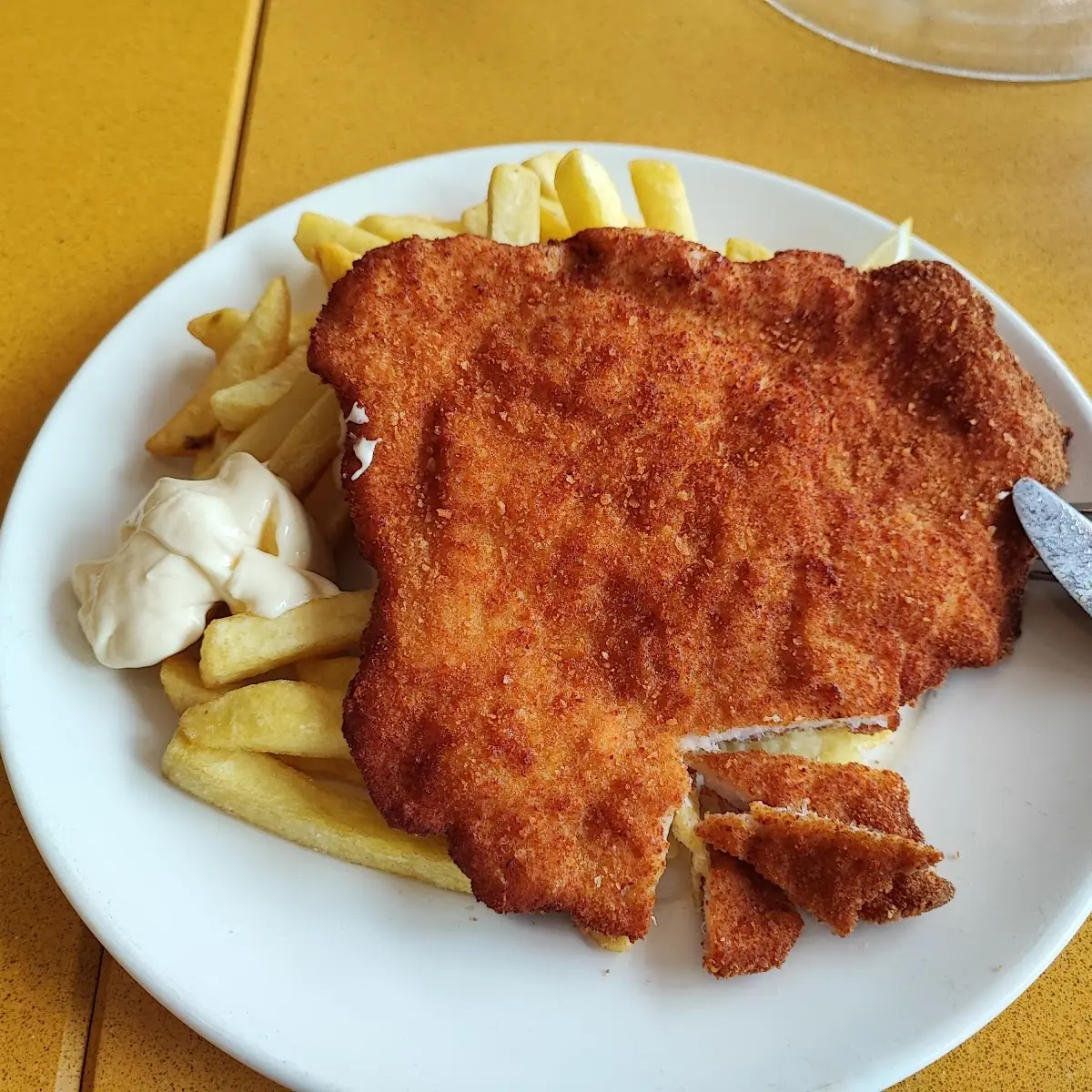 Wienerschnitzel With Potatos