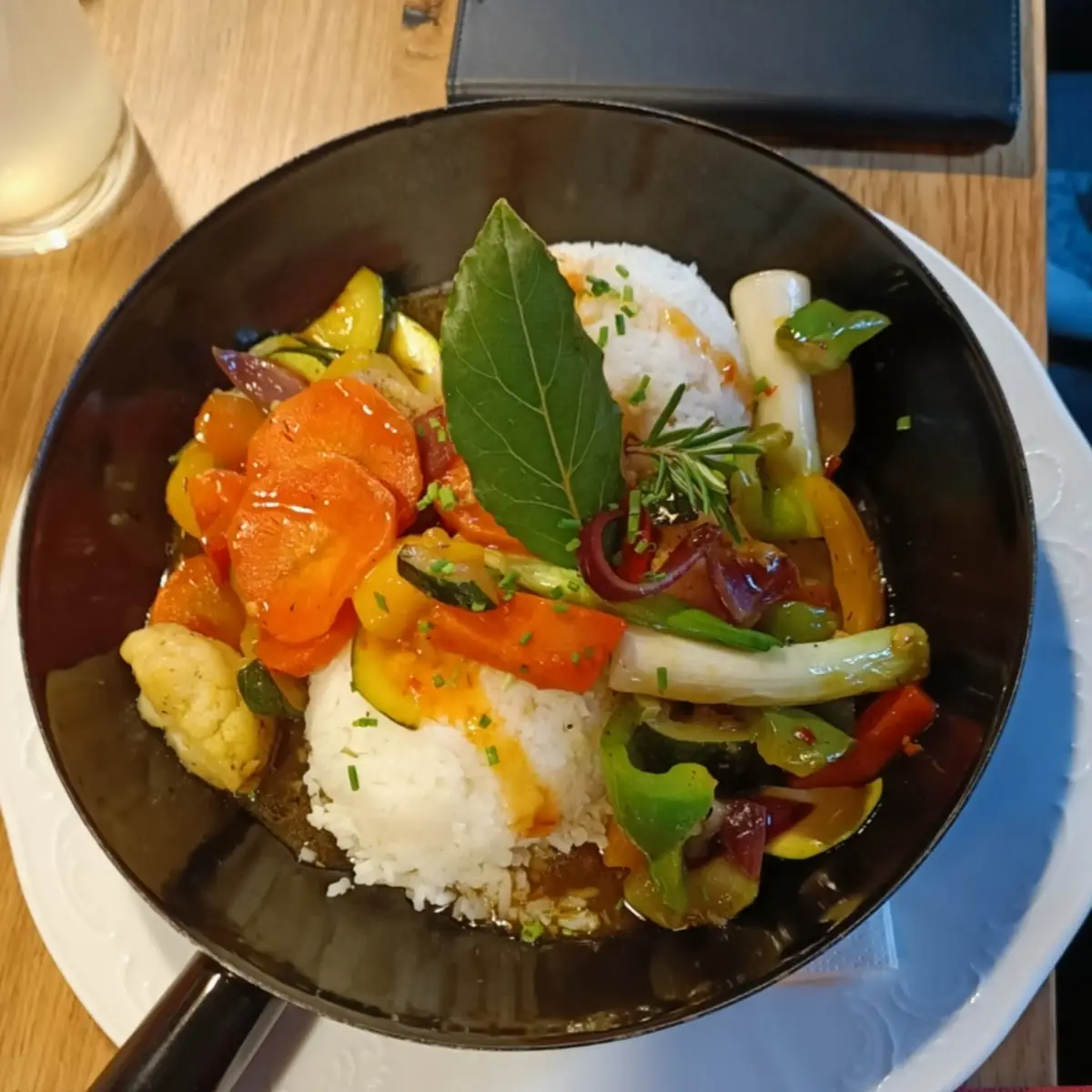 Vegetarische Work-pfanne