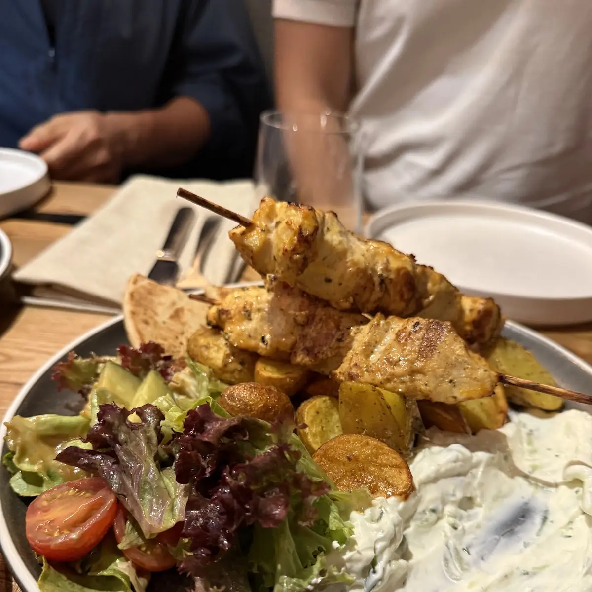 Chicken Souvlaki Mittags