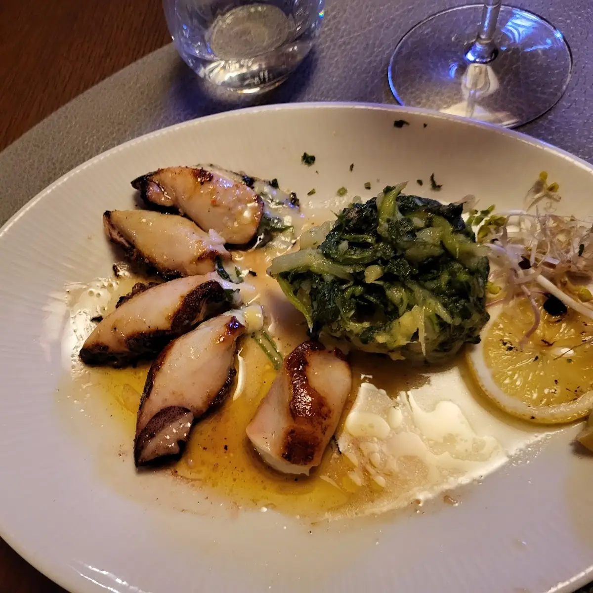 Gegrillte Calamari