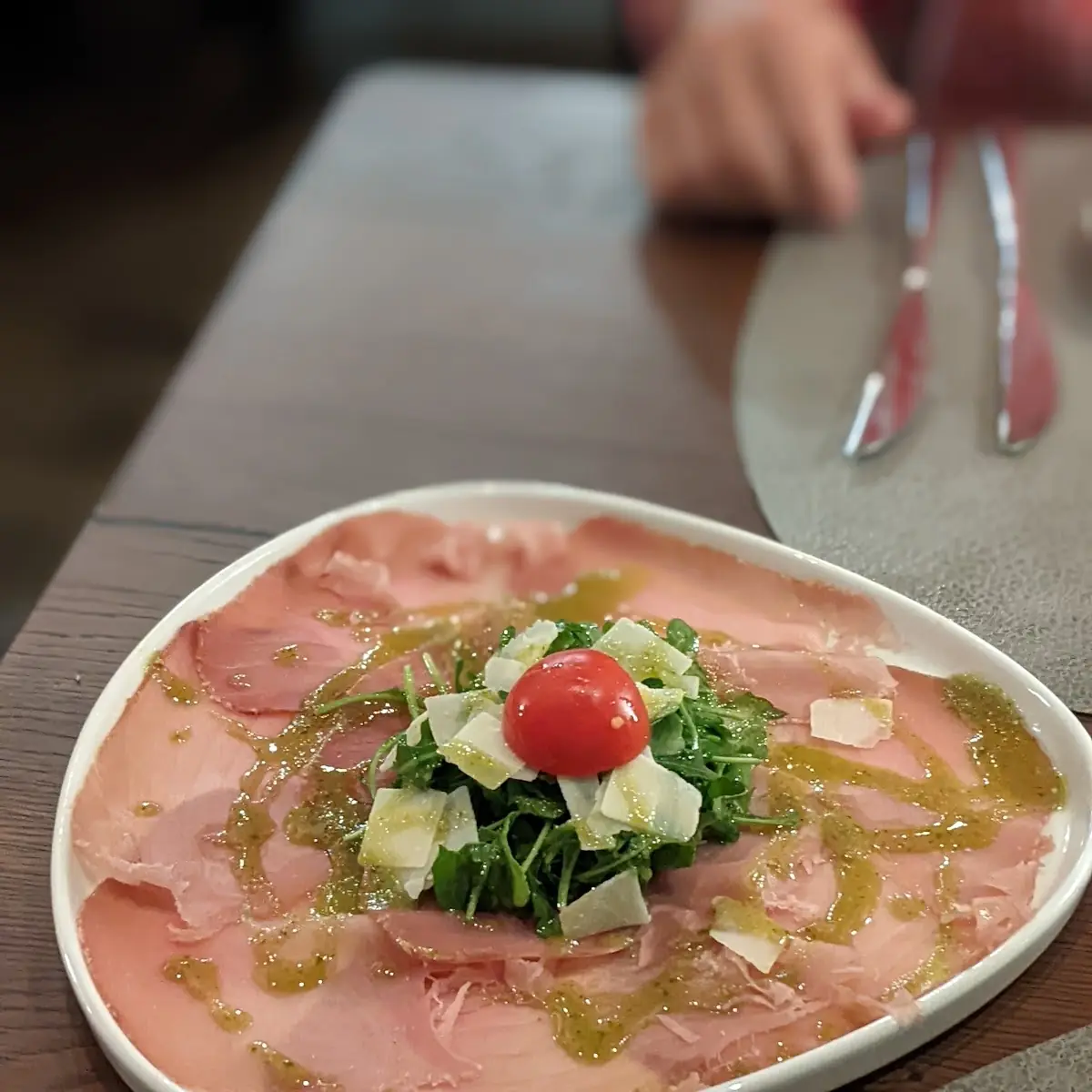 Thunfisch-carpaccio