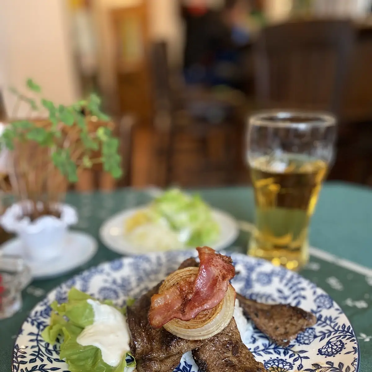 Gegrillte Leber