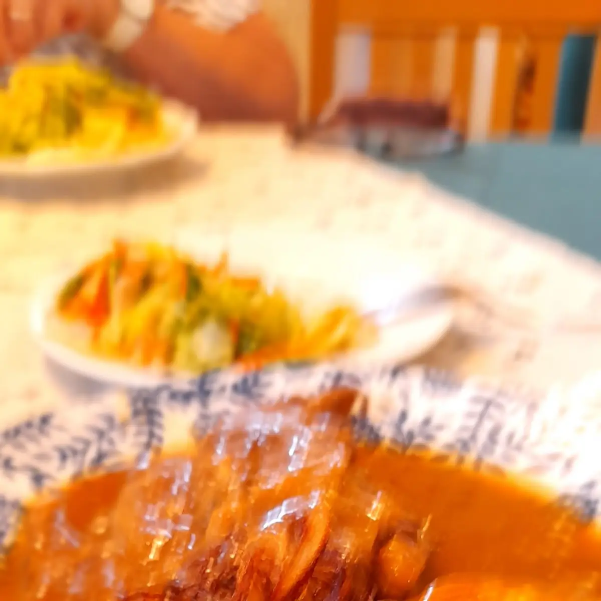 Rostbraten Und Bratkartoffeln
