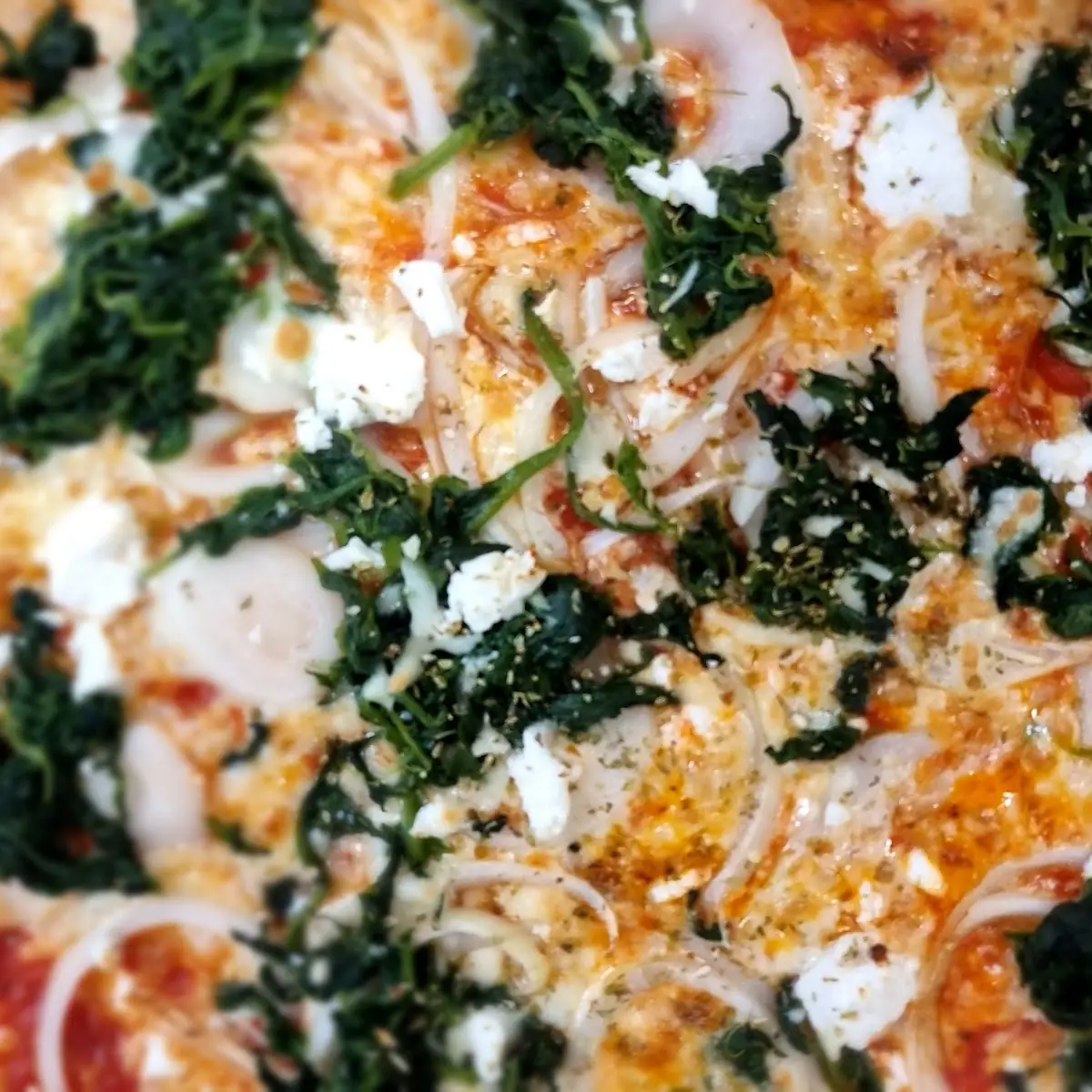 Pizza Spinat