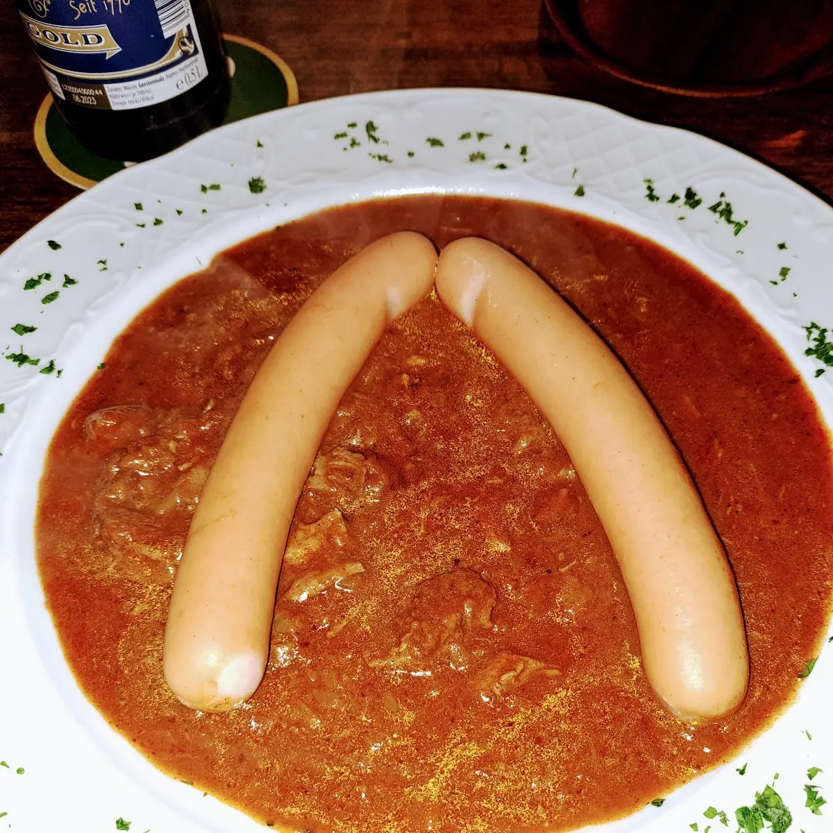 Würstel Mit Saft