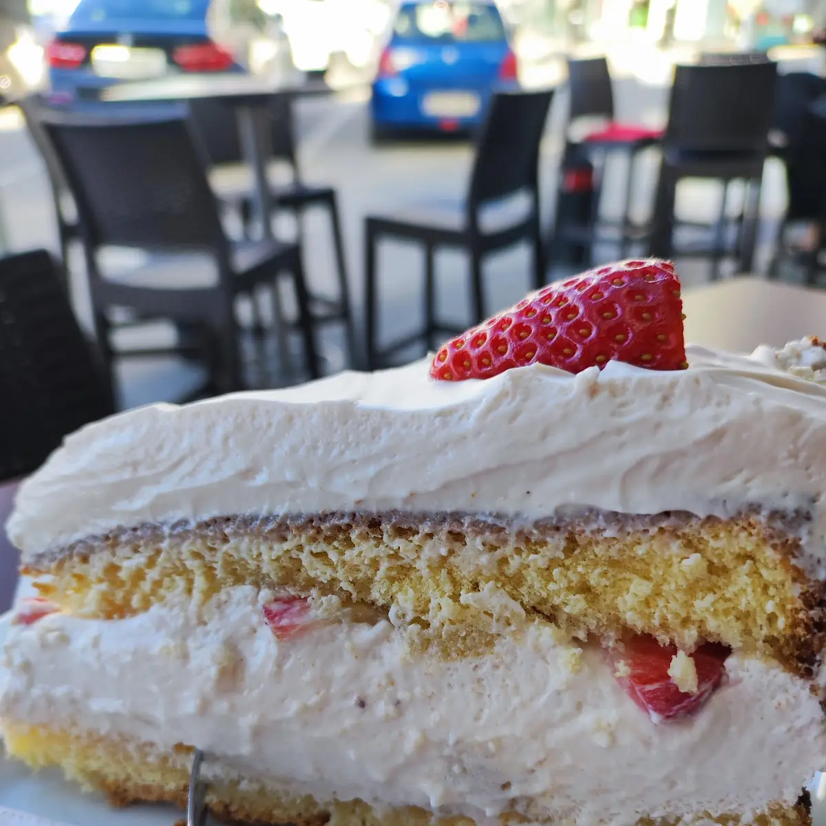 Leckere Erdbeer Torte