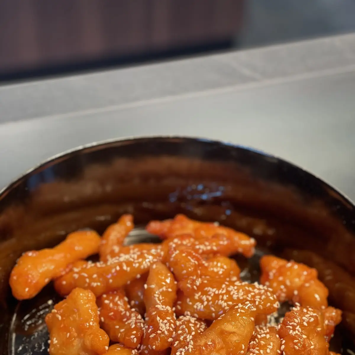 B3 Gebackene Hühnerstreifen In Süß Sauer Sauce