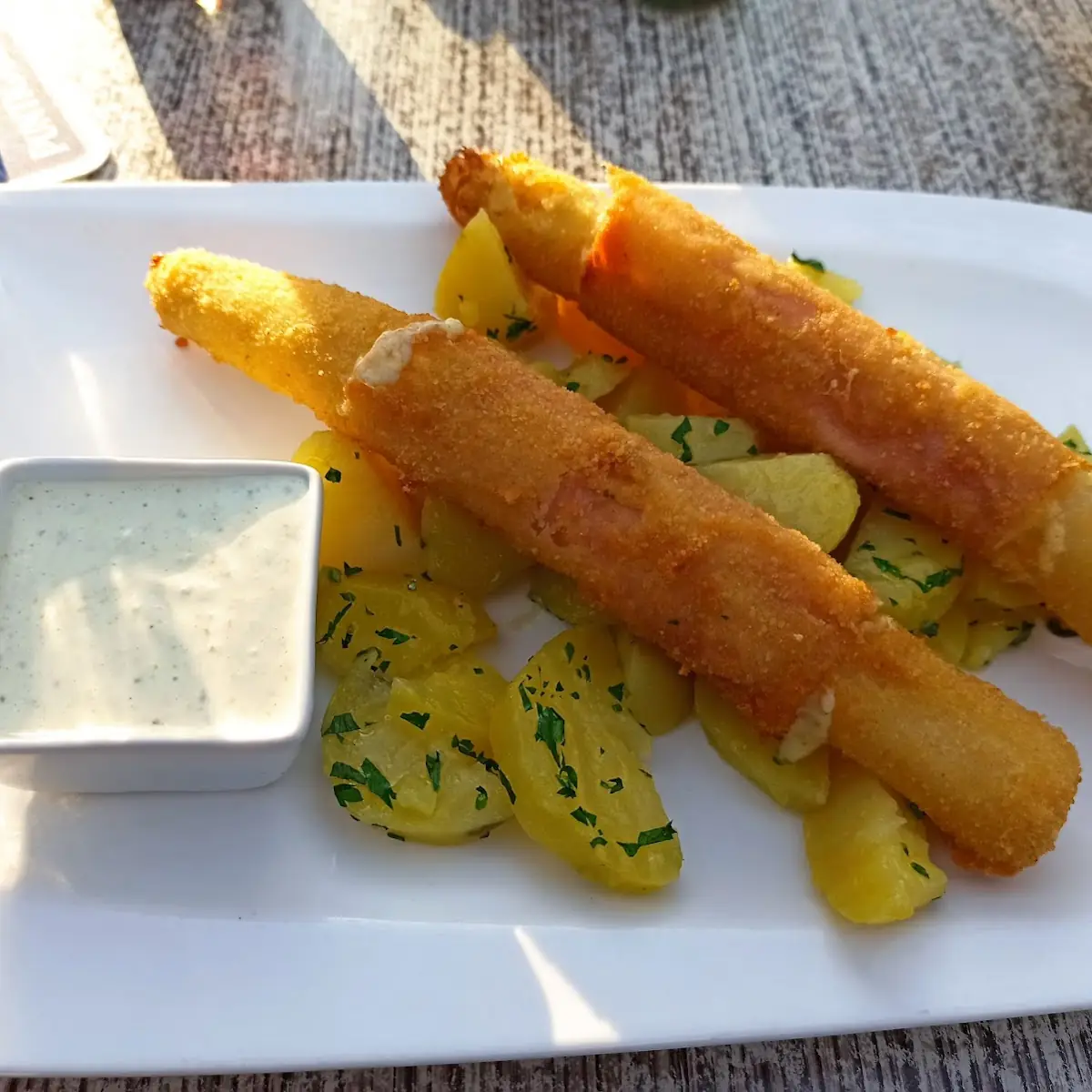 Spargel Cordon Bleu