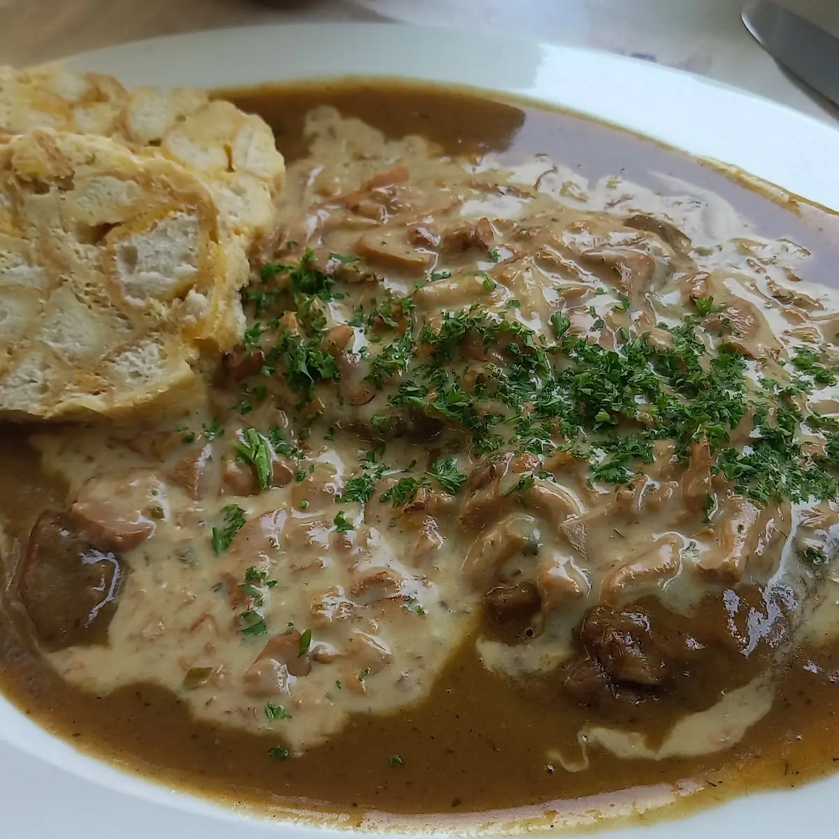 Eierschwammerl Rostbraten