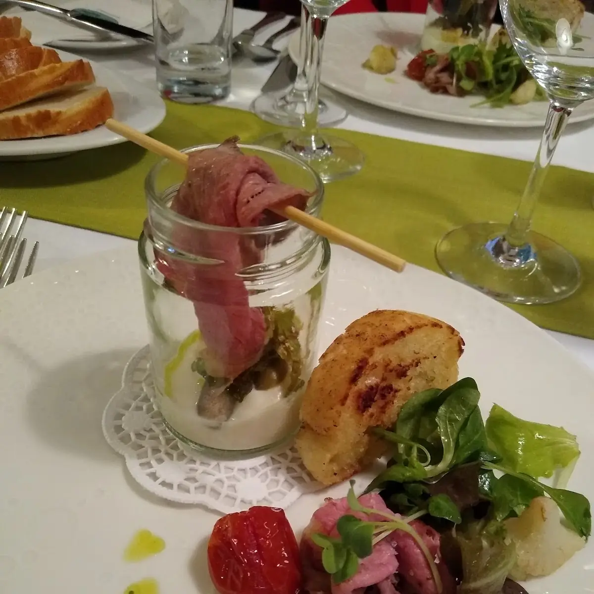 Roastbeef Auf Karfiolcreme
