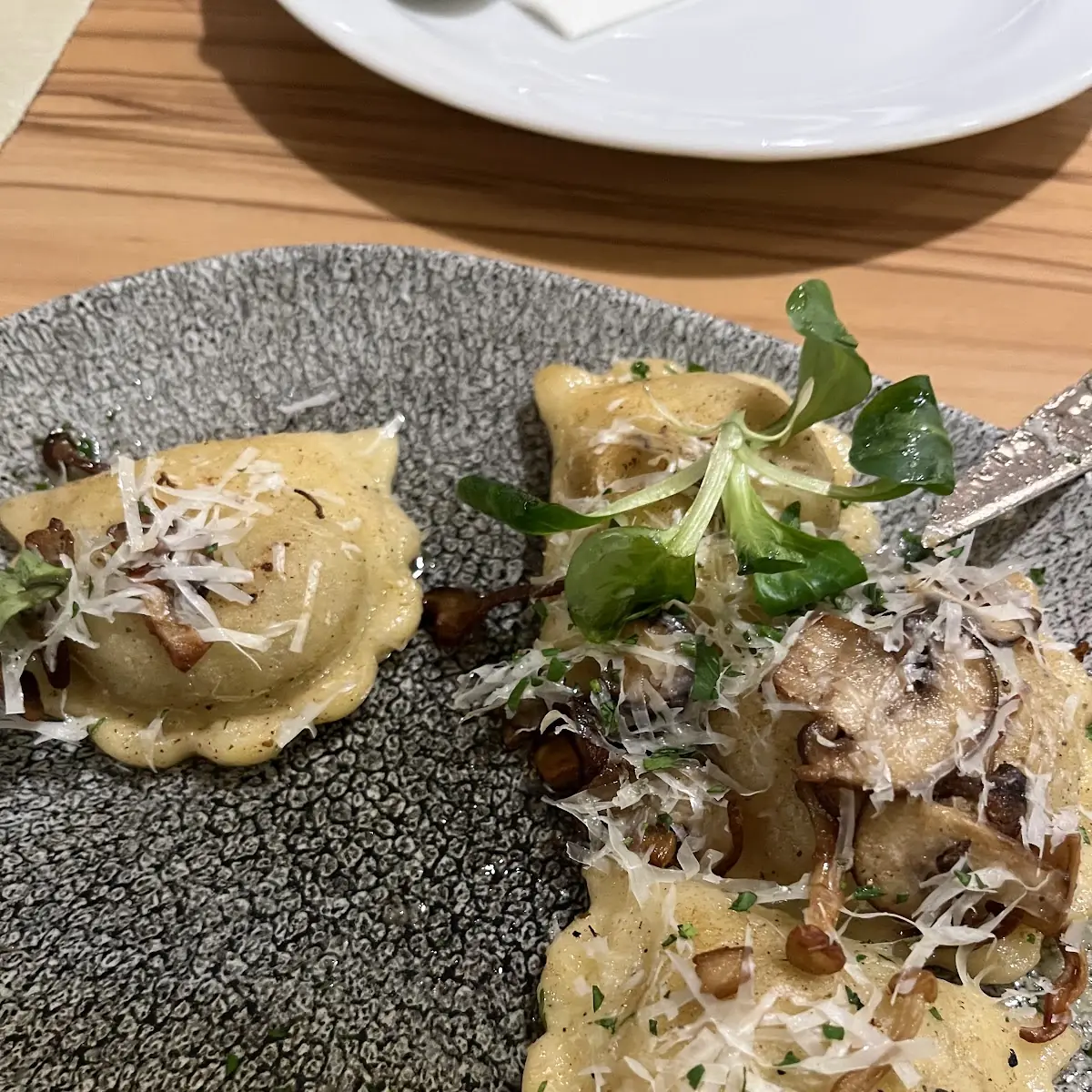 Ravioli With Funghi