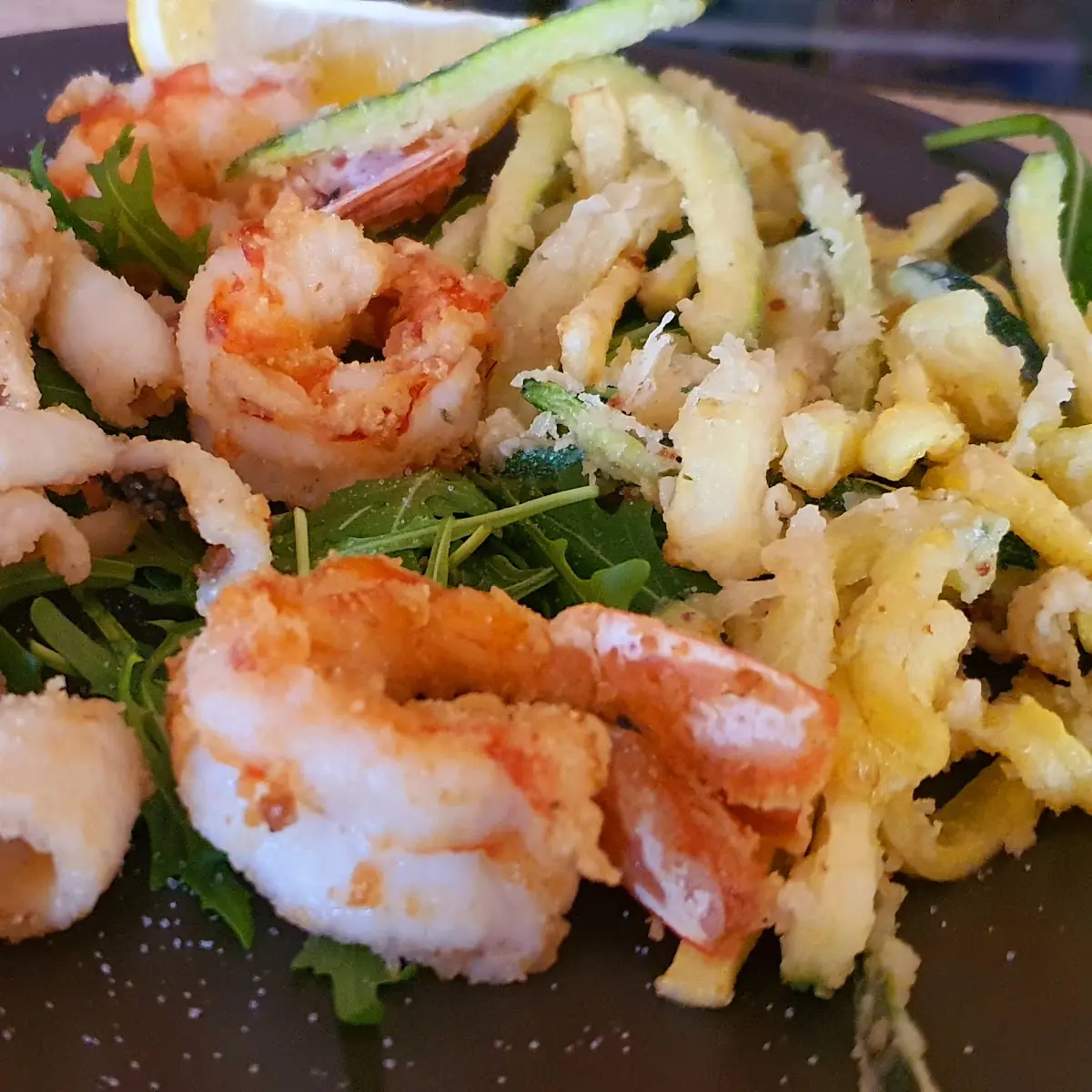 Calamari E Gamberoni Fritti
