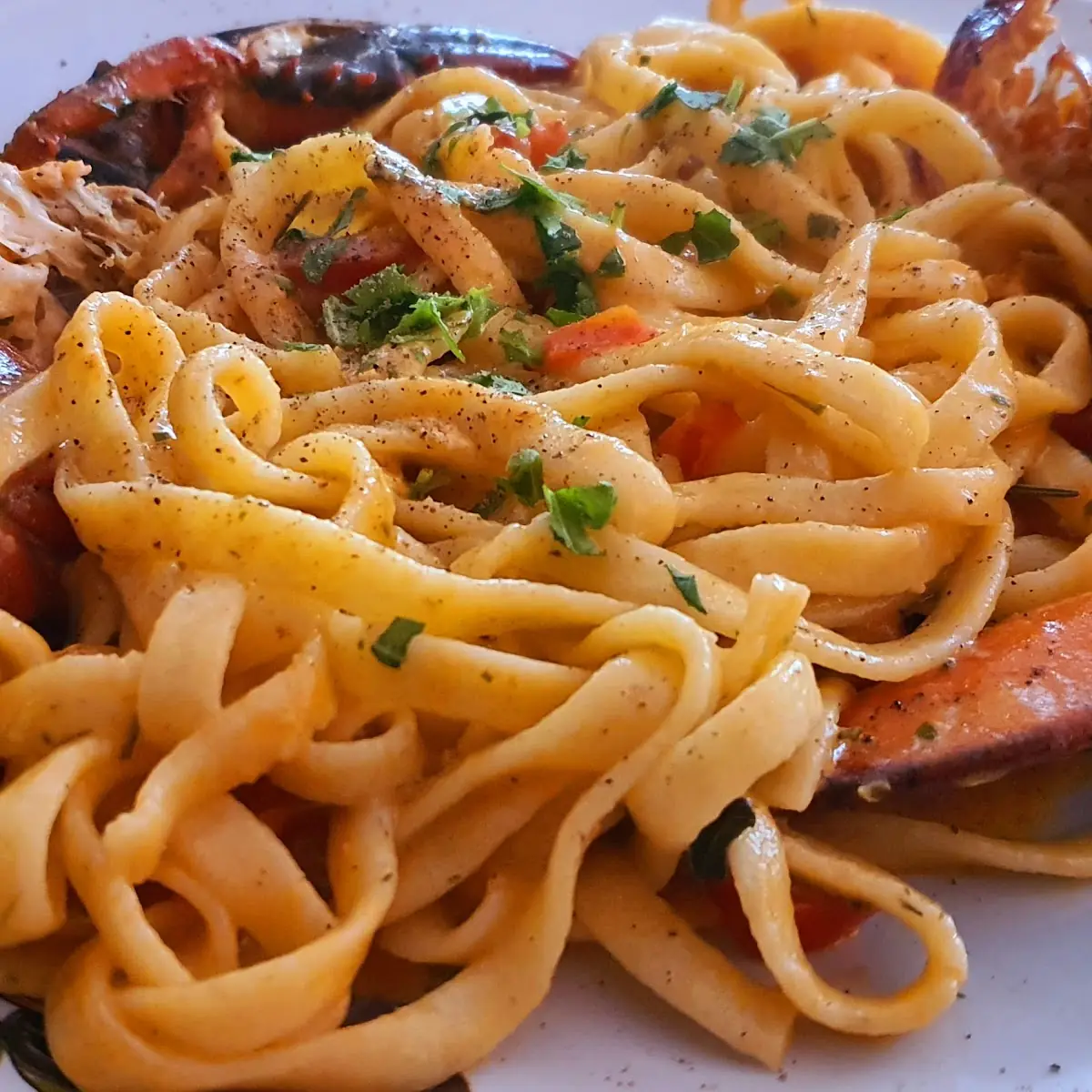 Tagliatelle Mit Hummer